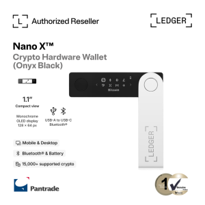 Ledger Signer Nano X™ Onyx Black Crypto Hardware Wallet
