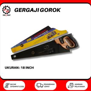 Gergaji Gorok Gagang Kayu Handle Karet CPT National Gergaji Tangan Gergaji Potong Hand Saw Potong Paku