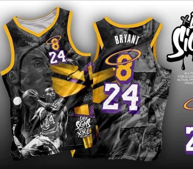 MAMBA 04 NEW KOBE BASKETBALL JERSEY FREE CUSTOMIZE NAME AND NUMBER