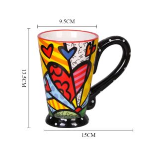 Sacesr Ceramics Mugs Creative Unique Aesthetic Coffee Cups Art Personalized Pretty Drinkware Home Office Kitchen Tableware Accessories 6B2Z9
