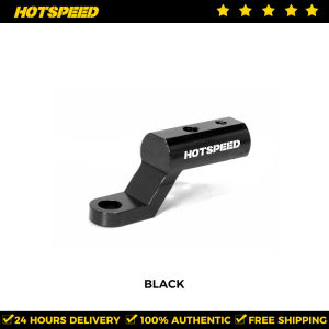 HOTSPEED Motorcycle Side Mirror Extension Bracket Clamp Holder Mount Universal Aluminum Alloy
