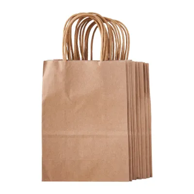 CGS 15X21X8CM Kraft Paper Bag -Brown