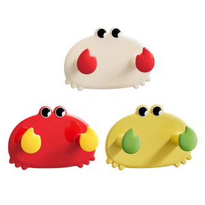 Multipurpose Decorative Crabs Wall Hook Strong Adhesive Without Nails Required Bathroom Bedroom Home Organization
