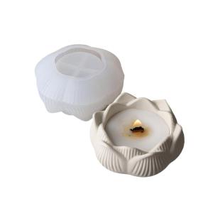 3D Flower Resin Jar Silicone Molds Epoxy Resin Molds for Holder Storage Jar Succulent Planter Home Decoration