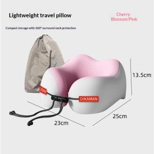 【Hot-selling Ready Stock】 Memory foam U-shaped travel portable neck support pillow for airplane sleeping - cervical neck cushion for headrest U-shaped neck pillow for  travel