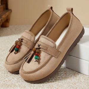 [Free Shipping] Spring New Collection: Comfortable And Versatile Slip-On Mom Shoes With Soft Soles And Soft Uppers Lightweight Canvas Shoes For Women