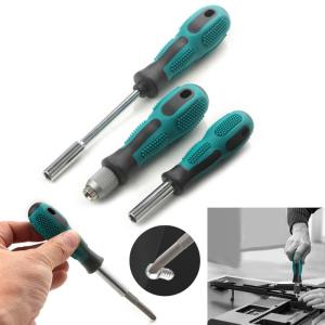 Essential 3Pcs 1/4" Hex Screwdriver Bit Holder Handle for Professionals and DIY Enthusiasts with Multiple Handle Option