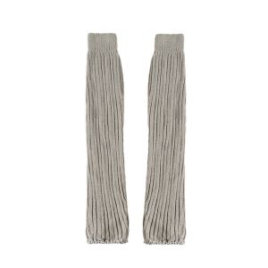 HESONG Solid Color Lolita Leg Warmers Warm Foot Cover Thickened Knitted Foot Cover Lady Fashion Crochet Pattern Crochet Socks Cold Weather