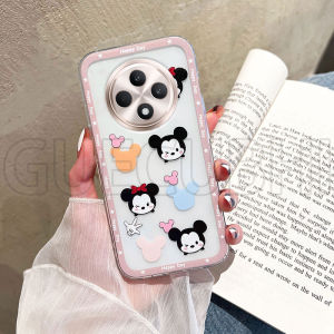 Phone Casing OPPO Reno12 F 5G beautiful cute cartoon Pattern Full Coverage Protective Camera clear Silicone Soft Case OPPO Reno 12 f 5g phone cover