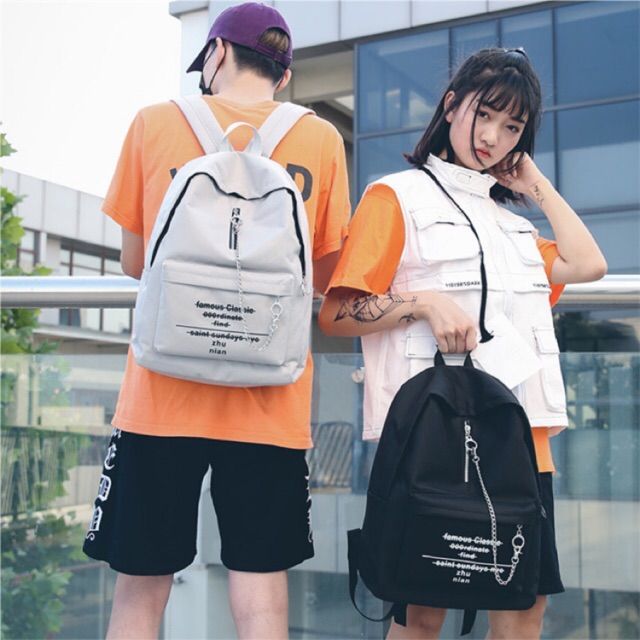 BALO VẢI_Khoá dọc phối xích | Lazada.vn