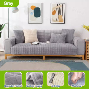 【PH+COD】Sofa Bed Sheet/Cover Armless Sofa Bed Cover Big Elastic Folding Furniture Decoration Bench Corn Wool Comfortable Sofa Cover
