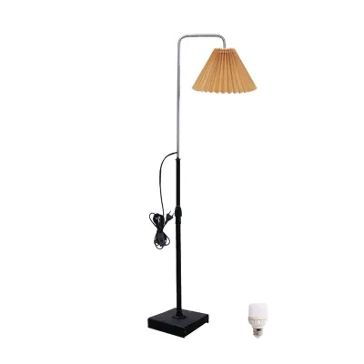 EELIC ELC-J065 Lampu Hias Standing Lamp Kap Retro Memberi Kesan Simple Dan Klasik Desain Interior Modern
