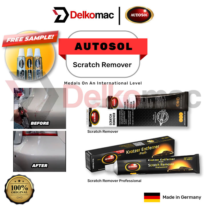 Autosol Scratch Remover (Germany) 75ml Polish Car windows/helmet