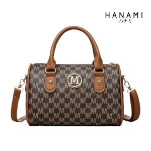 HANAMI Tas Selempang TA1179B7 Fashion Wanita Cantik Cokelat Kekinian Premium Kulit Mewah Korea Chiya