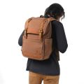 TAS LAPTOP EIGER X ROYAL ENFIELD BACKPACK EXRE-THUNDERBIRD - BROWN. 