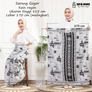 sarung VIRAL KORAN Remaja | MOTIF KORAN BERSOROT | rayon