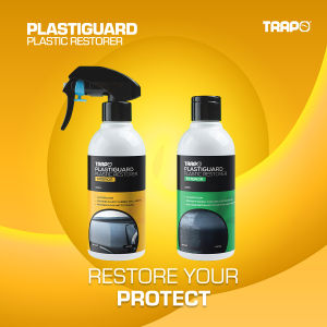 Trapo Plastiguard Car Coating (Car Interior Exterior Plastic Restorer Refurbishment Agent / Detailing Car Care Product)