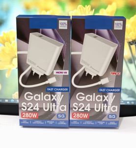 Charger SMSNG GALAXY S24 ULTRA 5G 280W Fast Charger Support Fast Charging