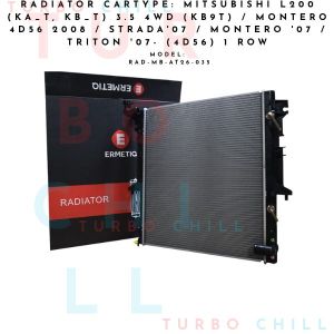 RADIATOR CARTYPE: MITSUBISHI L200