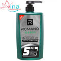 [HCM]DẦU GỘI SẠCH GÀU DƯỠNG DA ĐẦU ROMANO CLASSIC 5 IN1 650G. 
