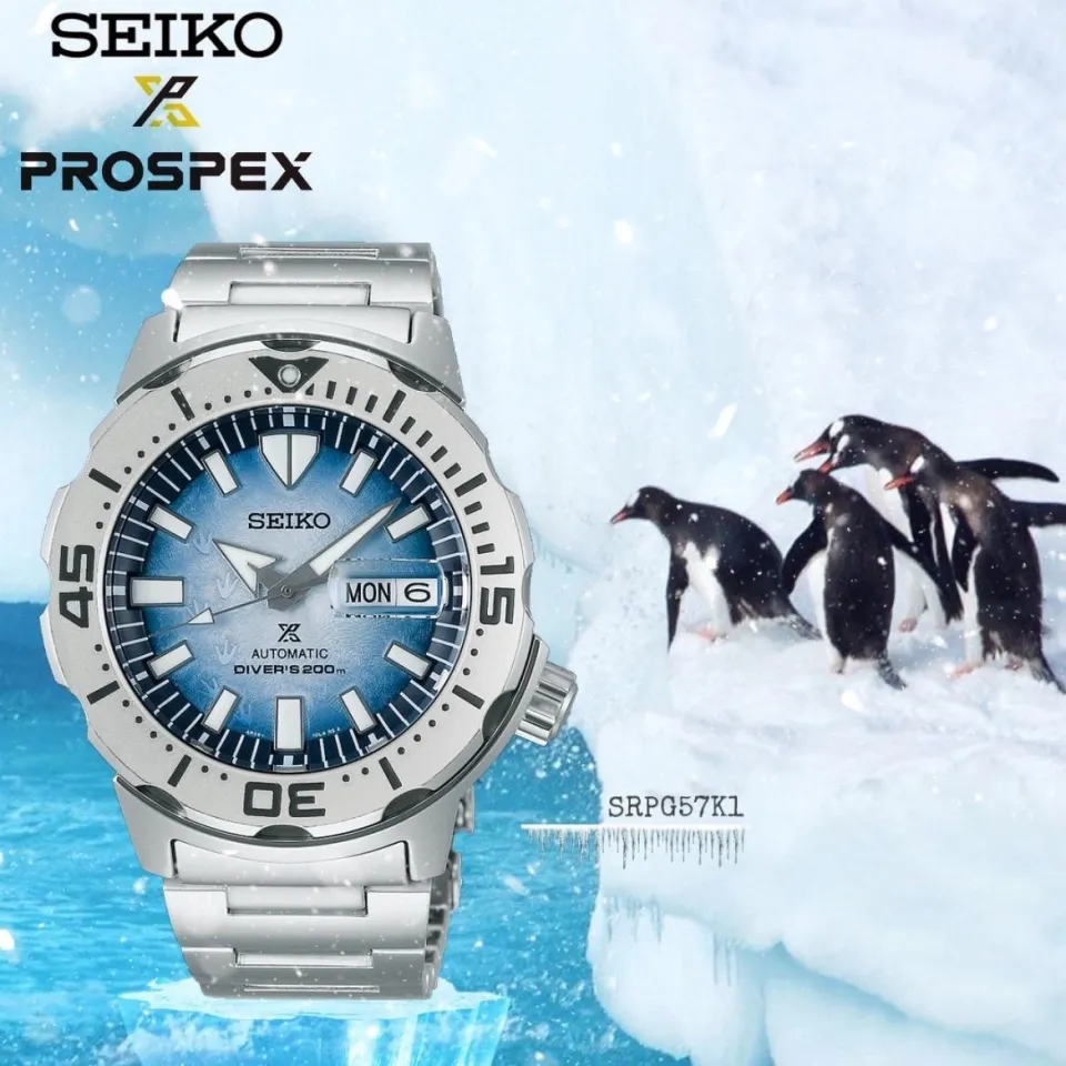 Penguin Seiko Prospex Srpg57k1 Seiko Prospex SRPG57K1 Monster Save 