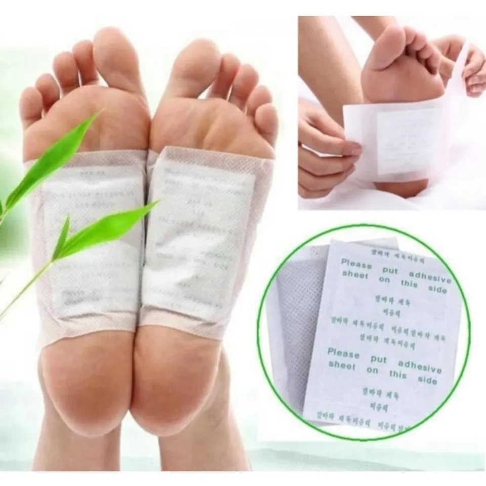 50PCS Ginger Detox Foot Patches Pads Body Toxins Feet