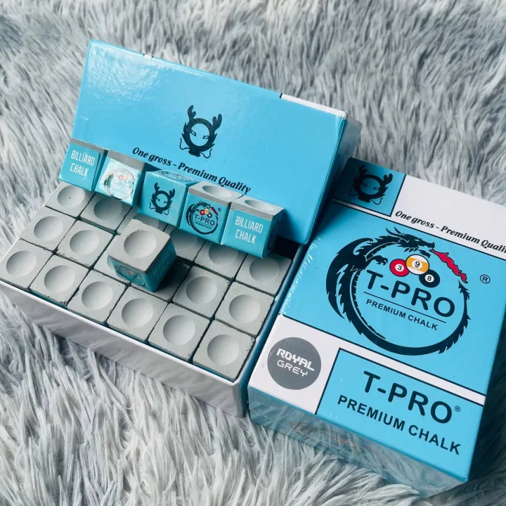 Lơ Bida T-PRO Xám Hộp 72 Viên Hàng Nhập Khẩu Chất Lượng Cao , lơ bida Sport Cơ Bida