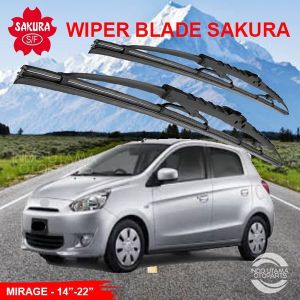 Wiper Kaca Depan Mirage Wiper Mobil SAKURA