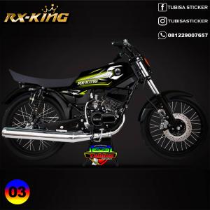 Sticker Striping Yamaha RX King - Stiker Striping Variasi Motor RX King TBS.03