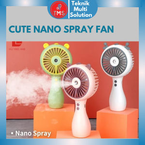 KIPAS ANGIN MINI NANO SPRAY PORTABLE CUTE SPRAY FAN PORTABLE USB