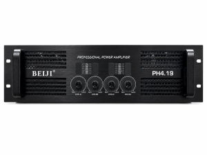 BEIJI PH4.19 3U two-channel high-power professional amplifier 8 ohms 1850 watts*4 RMS pure copper transformer