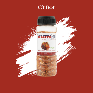 ViGH Bột Ớt Nguyên Chất 35g/50g - Cay Nồng Tự Nhiên Không Phẩm Màu Tiện Lợi Nêm Nếm