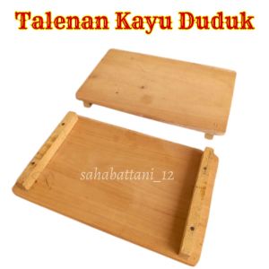 Talenan kayu anti jamur model kaki | talenan duduk untuk sushi