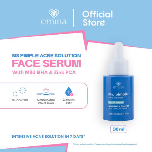 LADY LOOK | Emina Ms. Pimple Acne Solution Face Serum 30 mL