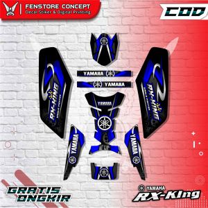 Sticker Striping Variasi RX KING Motif King Fighter Vol3