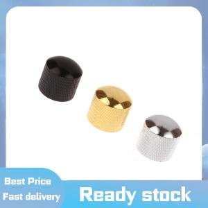 ZMONH 1ชิ้นลูกบิดปรับเสียงเบสกีต้าร์ไฟฟ้า ลูกบิดปรับเสียงปรับเสียงได้พร้อมฝาปิดชิ้นส่วนกีตาร์ลูกบิดแบบกดพร้อมรูอุปกรณ์กีตาร์