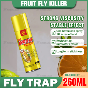 Fruit fly trap attractant spray 450 ML Not afraid of sun or rain Lasting for 30 days Fruit pest protection Super strong stickiness to catch flies and mosquitoes