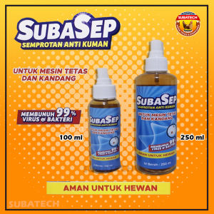 SUBASEP Semprotan Anti Kuman Untuk Mesin Tetas dan Kandang Antiseptik