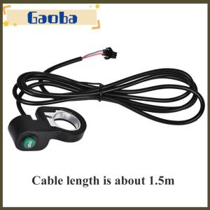 gaoba Xe máy xe tay ga xe đạp nhựa còi chuyển đổi tín hiệu nút phổ 22.5mm Xe đạp điện còi chuyển đổi nút
