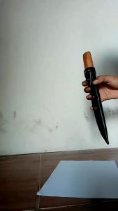 bisa cod Pisau seset kulit sapi Super tebal isi 2 pcs