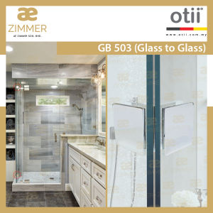 AE Zimmer Otii GB 503 (90 Glass to Glass) Glass Bracket (11516)-2pcs/pack