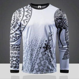 Motor shirt long sleeve for men full set Cycling bike jersey bikers Motorcycle riding Sportswear #La028