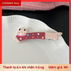 CS Phim Hoạt Hình Tóc Clip Dễ Thương Mèo Hình Dạng Bên Bangs Clip Trang Điểm Công Cụ Cho Nữ Phụ Nữ Kẹp Tóc Cô Gái Mũ Nón Phụ Kiện Quà Tặng