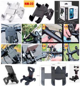 Holder Motor Besi Stang HM-22: Solusi Penyangga HP Universal