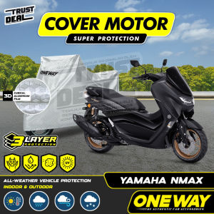Cover Sarung Penutup Motor YAMAHA NMAX 3 Layer ONEWAY Waterproof Anti Air Panas UV Indoor Outdoor