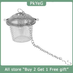 [COD] PkYeG KITCHEN Stainless Steel Mesh Infuser Reusable Tea Strainer Teapot Leaf Spice Filter
