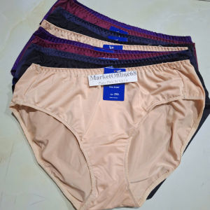 5 Quần lót nữ cạp cao bigsize từ 55kg đến 90kg chất thun lạnh nội y MarketOnline ACTL10