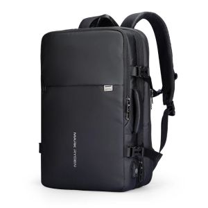 Mark Ryden Man Backpack Fit 17 inch Laptop USB Recharging Multi-layer Space Travel Male Bag Anti-thief backpack