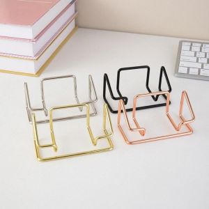 GIORGIONE Metal Business Card Holder Rustproof Minimalist Card Display Stand Display Rack Multifunctional Photo Stand Office Desk