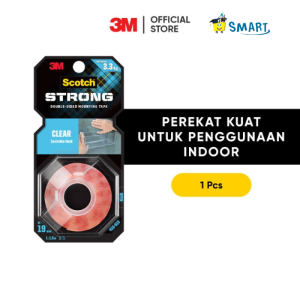 (1BIJI) 3M DOUBLE SIDE MOUNTING TAPE CLEAR 410-S19